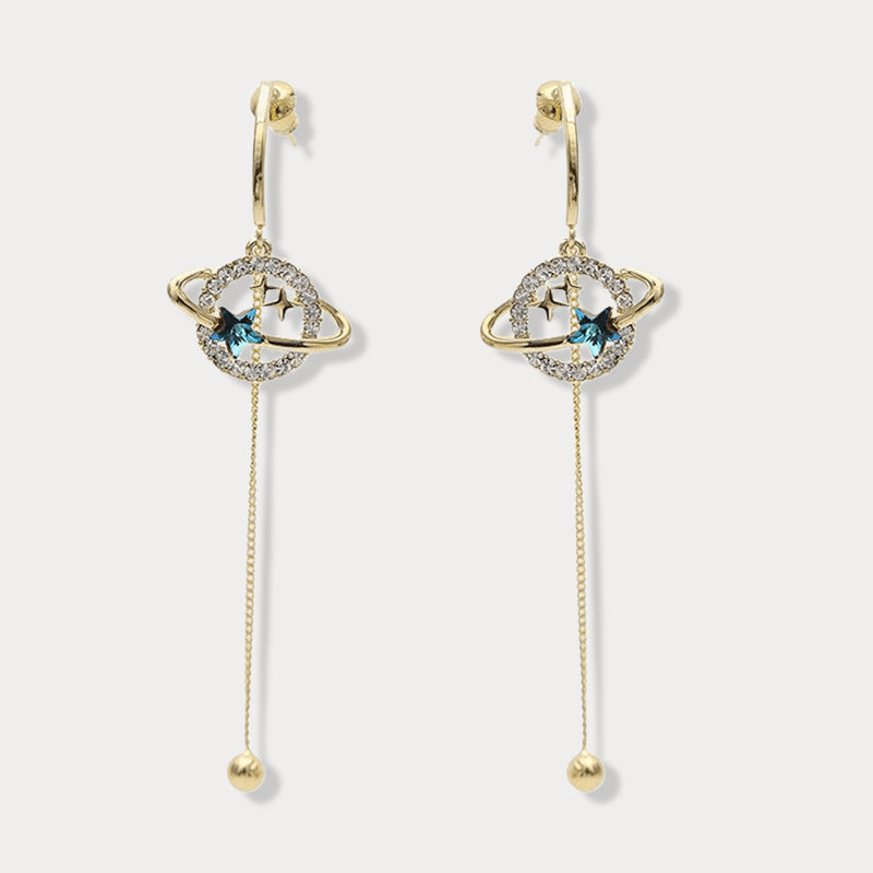TATIANA☆[SILVER925] Planet Earjacket Earring Designer fashion, Seoul-fully created | W Concept