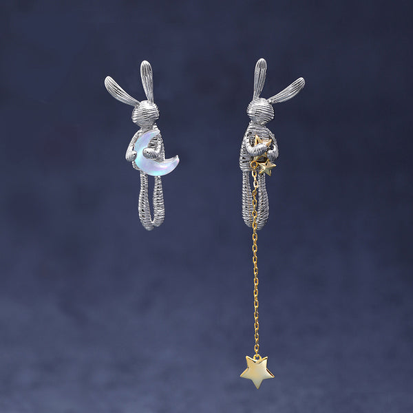 Thaya Light Luxury Bunny Goodnight Earrings