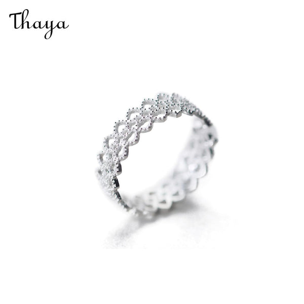 Thaya 925 Silver  Lace Ring