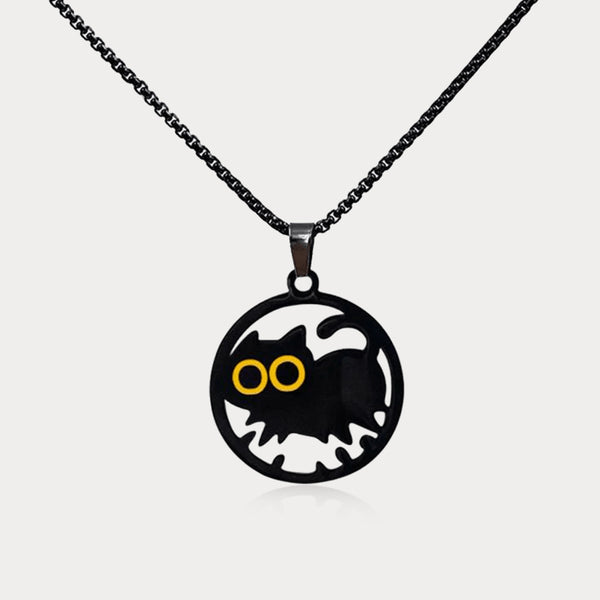 Thaya Cat Pendant Necklace