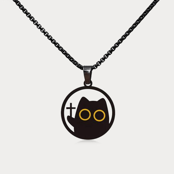 Thaya Cat Pendant Necklace