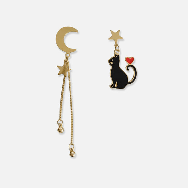Thaya Cat Drop Earrings