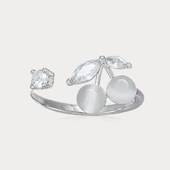 Thaya Cat Eye Cherry Ring