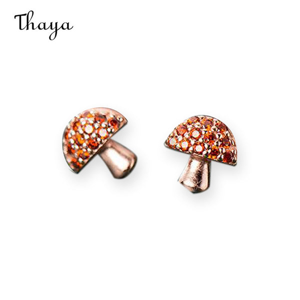 Thaya Mini-Pilz-Ohrringe für Damen