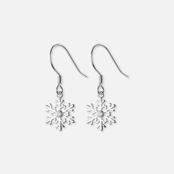 Thaya Snowflake Ear Hooks