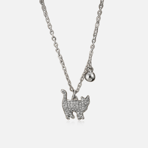 Thaya Cat Pendant Necklace
