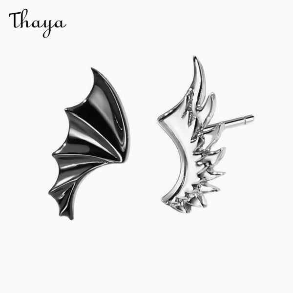 Thaya Engels- und Dämonenpaar-Ohrringe