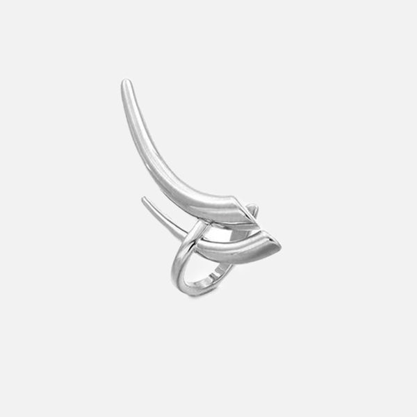 Boucles d'oreilles métalliques tendance Thaya