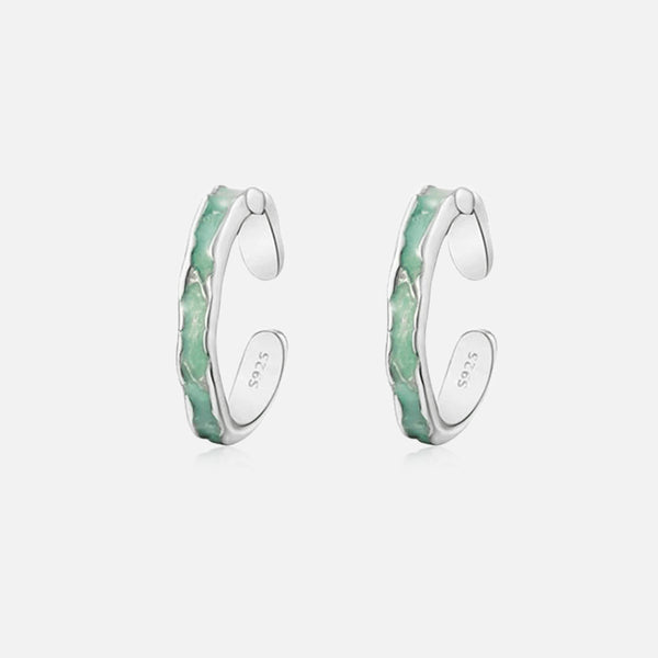 Boucles d'oreilles Thaya Mint Green
