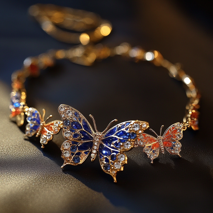 Thaya Butterfly Lux Crystal Bracelet