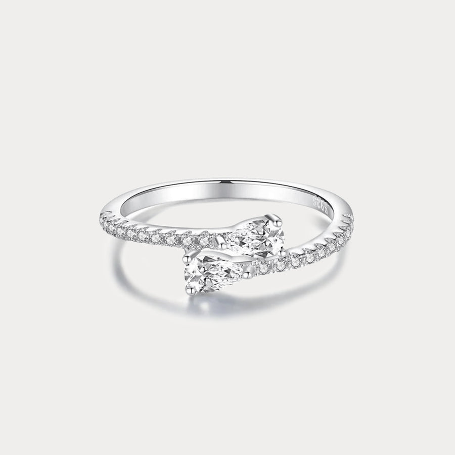 Thaya  925 Silver Water Drop Ring