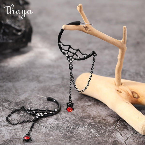 Thaya Spider Web Dangle Earrings