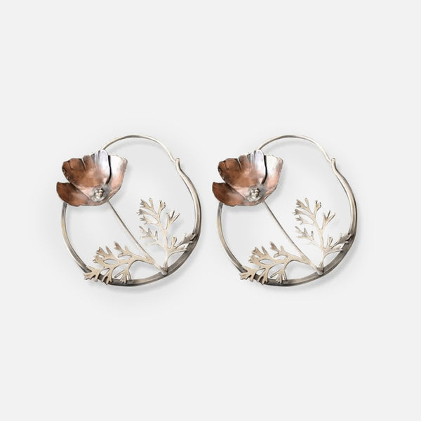 Thaya Vintage Flower Earrings