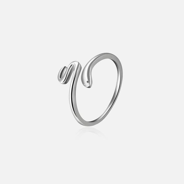Thaya 925 Silver Simple Snake Ring