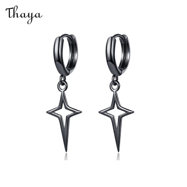 Thaya Star Cross Earrings