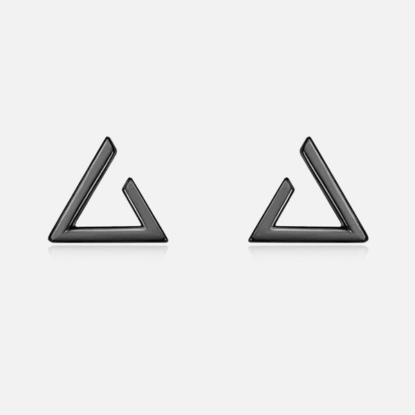 Thaya 925 Silver Geometric Triangle Earrings