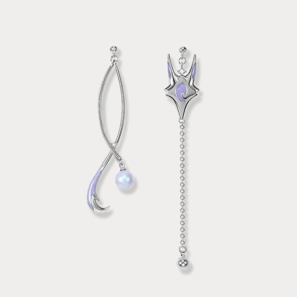 Thaya Fox Silver Earrings