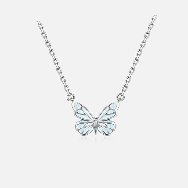 Thaya Blue Morpho Elegance Necklace & Bracelet
