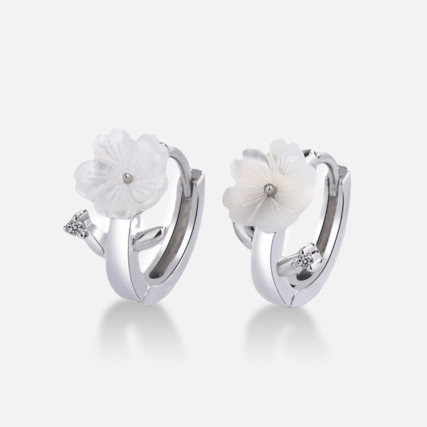 Thaya Blumen Creolen