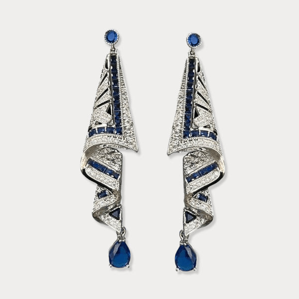 Thaya Retro Silk Charm Earrings