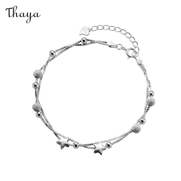 Bracelet Thaya étoile en argent 925