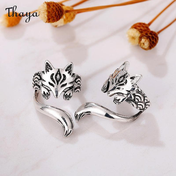 Thaya Retro Cute Fox Ear Clips