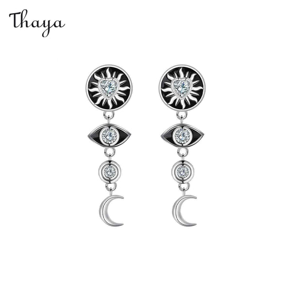 Boucles d'oreilles Thaya enchantées contre le mauvais œil