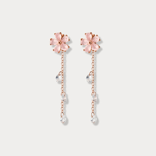 Five Petal Flower Earrings
