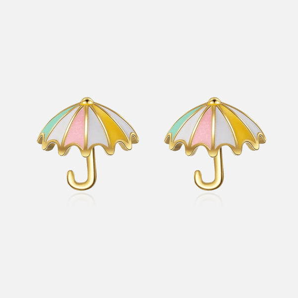 Boucles d'oreilles parapluie pastel Thaya