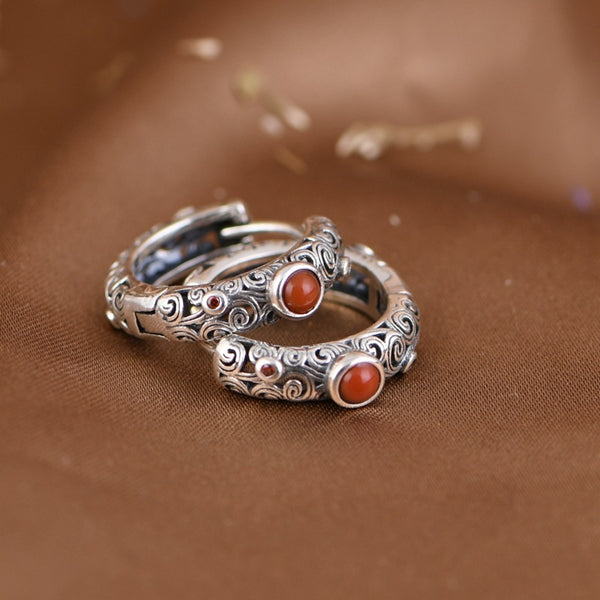 Thaya S925 Silver Hoop Earrings