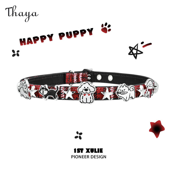 Thaya Happy Puppy Pet Collar