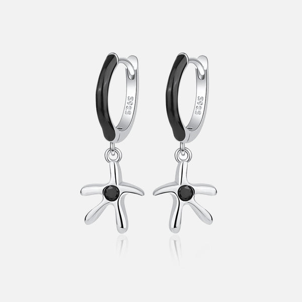 Boucles d'oreilles pendantes Thaya Starfish