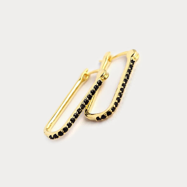 Thaya S925 Silver U-Shaped Earrings