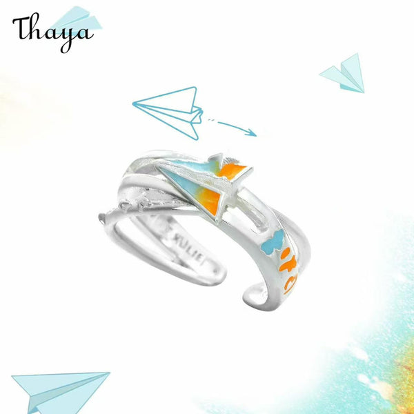 Thaya Paper Plane Ring