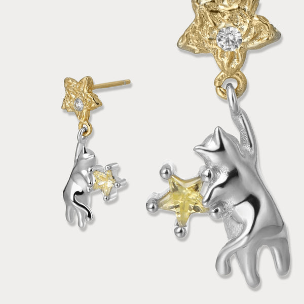 Thaya Cat Star Ear Clip