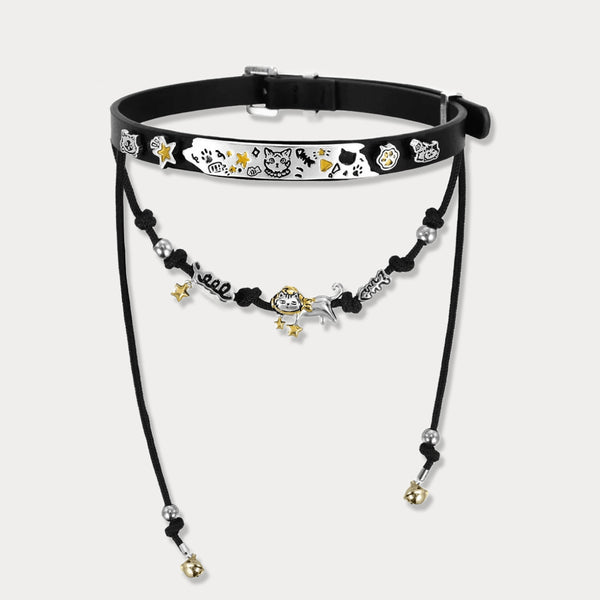 Thaya Cat Charm Choker
