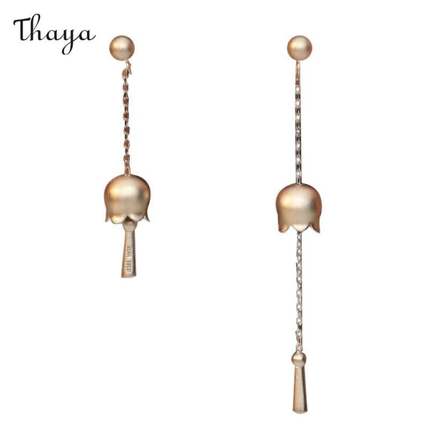 Thaya Asymmetry Charming Wind Chime Earrings