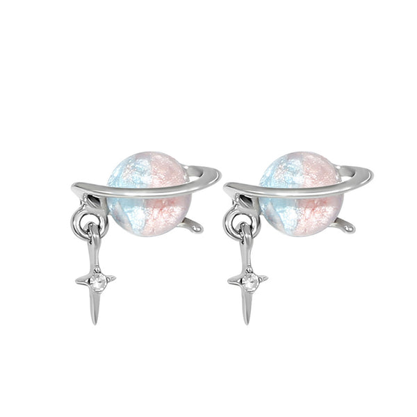 Thaya Planet Style Earrings
