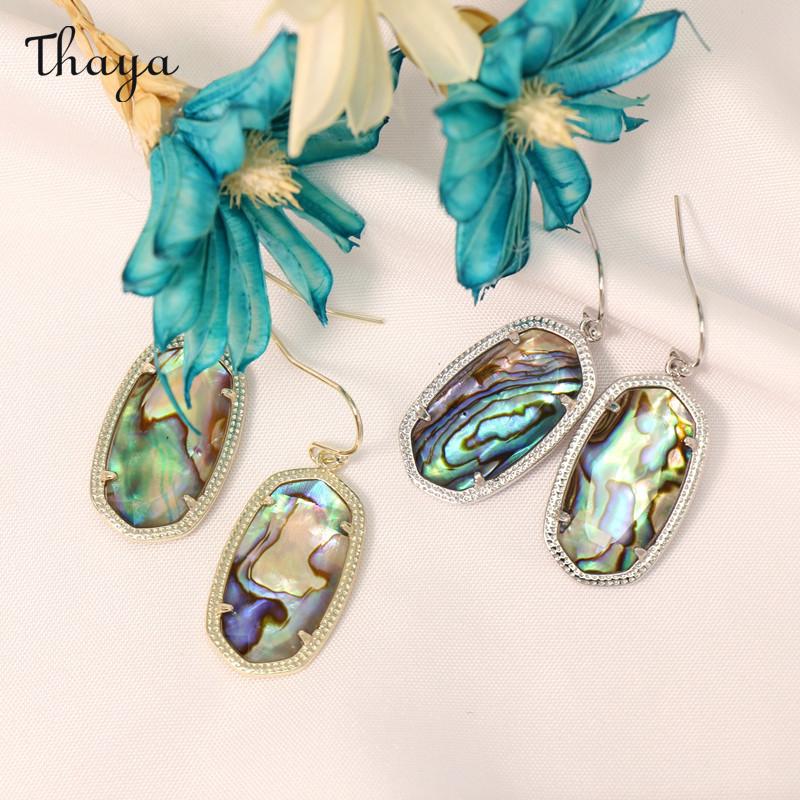Thaya Abalone Drop Earrings