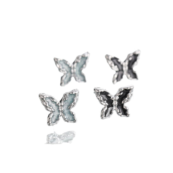 Thaya Lava Butterfly Stud Earrings