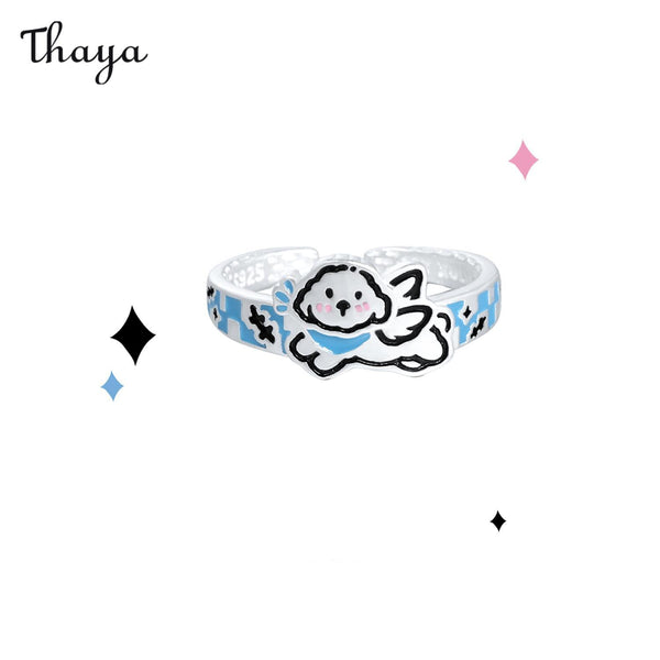 Thaya S925 Silver Cartoon Rings