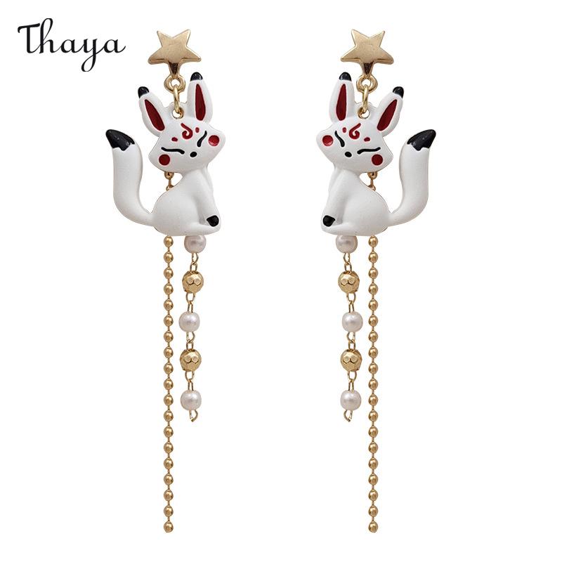 Boucles d'oreilles en perles Thaya Trendy Fox Design