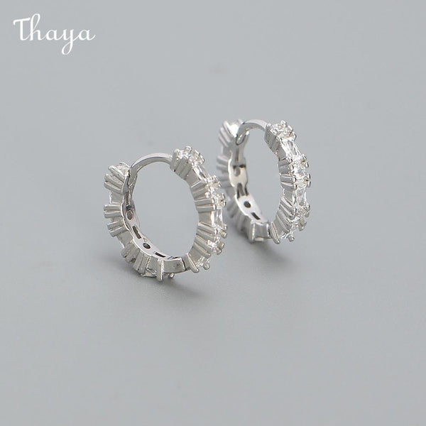Thaya S925 Silver Hoop Earrings