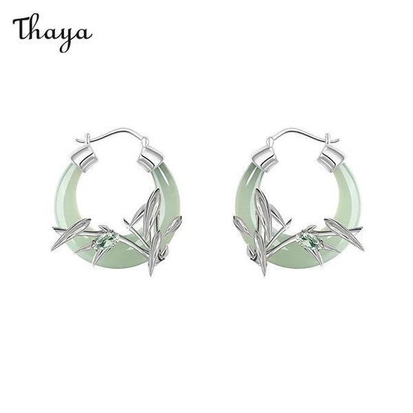 Thaya  Elegant Bamboo Earrings