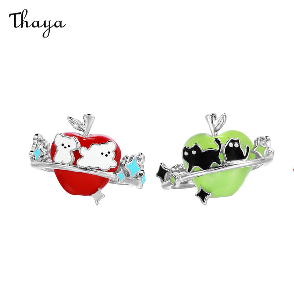 Thaya Apple Planet Earrings