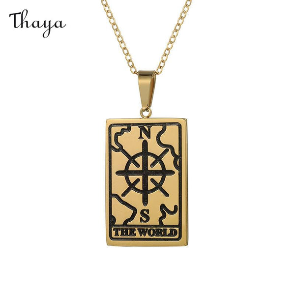Thaya Tarot Card Pendant Necklace