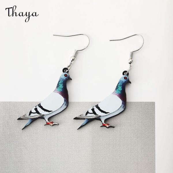 Thaya Pigeon Drop Earrings
