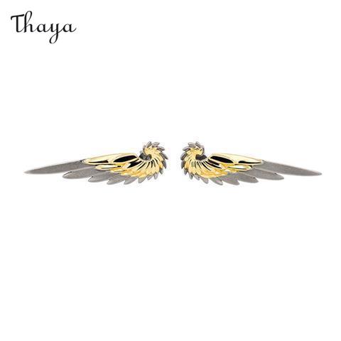 Thaya 925 Silber Feder fliegende Serie Set
