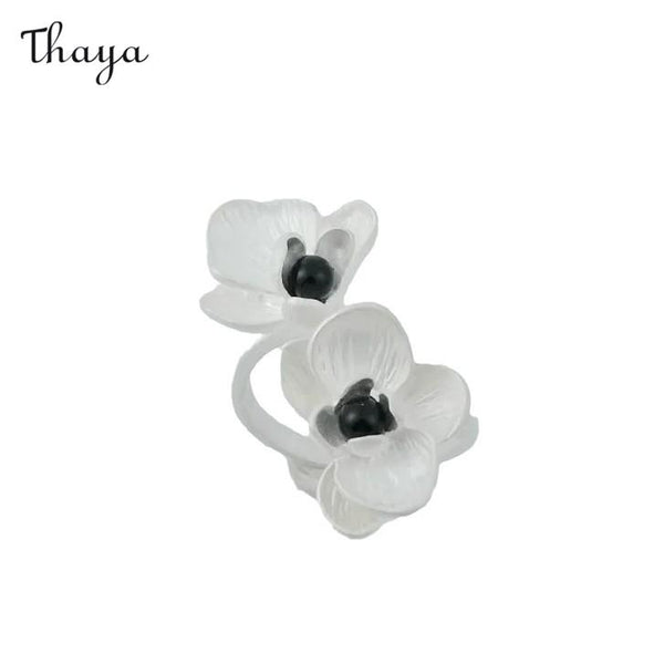 Thaya Vintage Blumen Schmetterling Ring