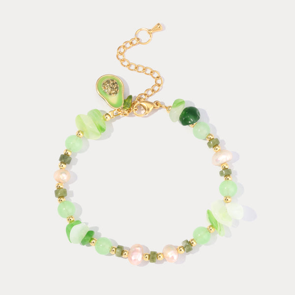 Thaya Lucky Fruit Pear&Flower Bracelet